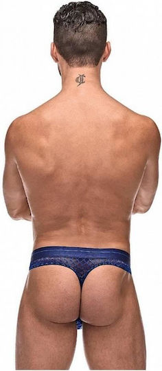 Malepower Ανδρικό Sexy String Μπλε