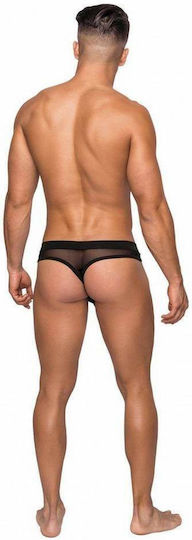 Malepower Ανδρικό Sexy String Μαύρο