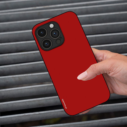 Sonique Colorbloc Задна Корица Силикон Червен (OnePlus 13)