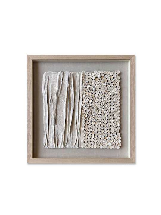 InTheBox Pure Nature Πίνακας Υφασμάτινος 60x60cm
