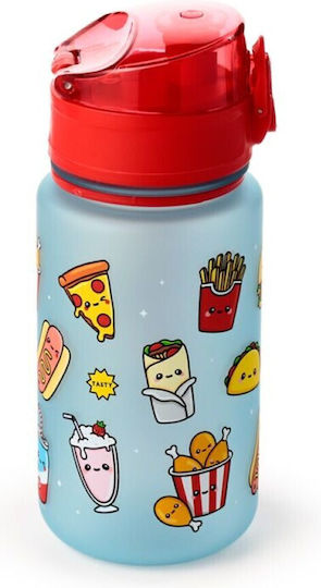 Puckator Детска Пластмасова Бутилка За Вода Foodiemals Wild Pop Top 350ml