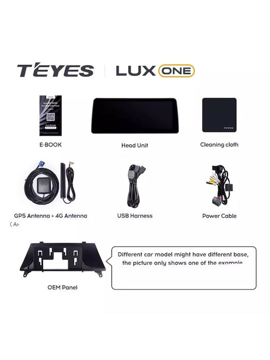 Teyes Sistem Audio Auto pentru BMW Magazin online / Serie 7 (F01) / F01 Skoda Rapid 2009-2012 (Bluetooth/USB/WiFi/GPS/Apple-Carplay/Android-Auto/Partitură) cu Ecran Tactil 12.3"