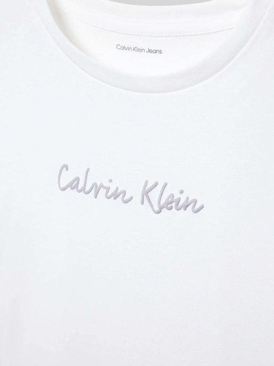Kids' T-shirt White Logo