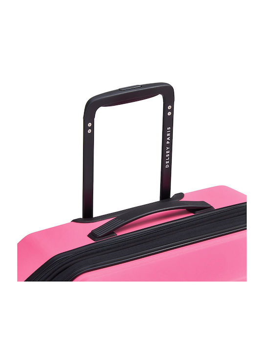 Delsey Anvers Μεγάλη Βαλίτσα Ταξιδίου Σκληρή Light Pink με 4 Ρόδες Ύψους 75.5εκ.