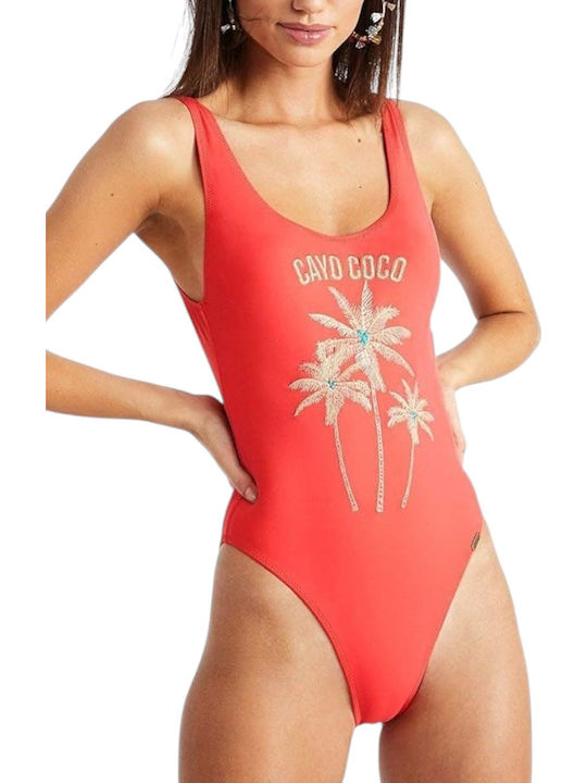 Borage Cabana Orange Swimsuit