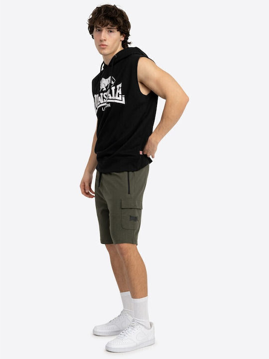 Totton Men's Cargo Shorts Olive Black