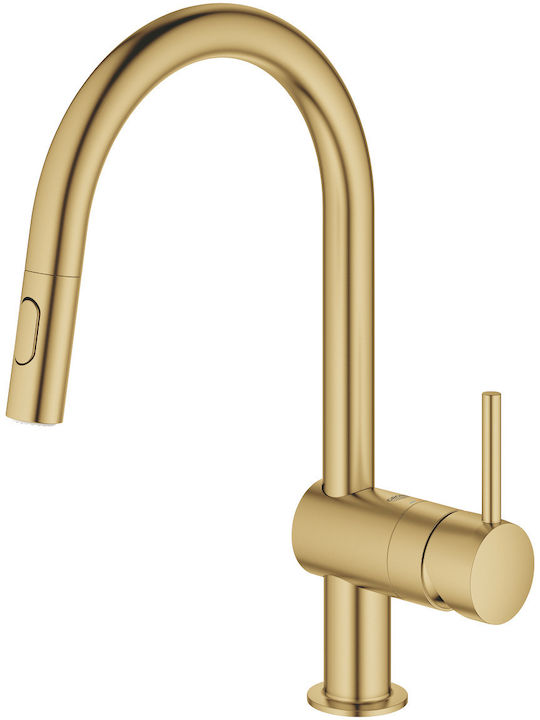 Grohe Minta Kitchen Faucet Counter Gold