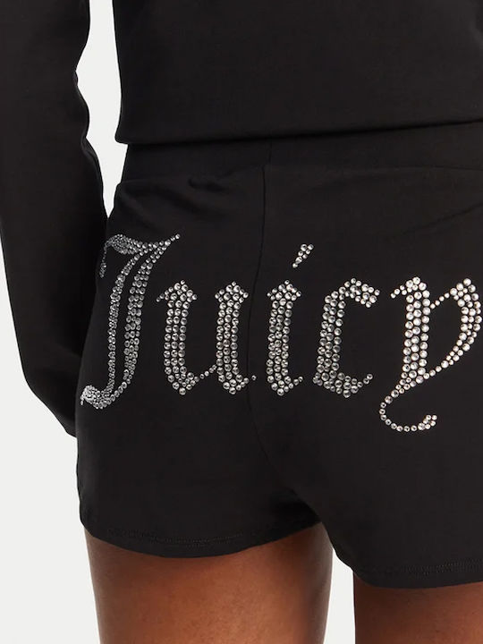 Diamante Women's Sporty Shorts Black