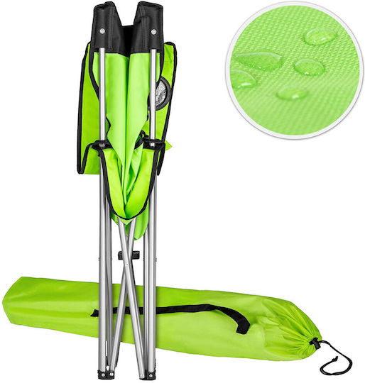 Bakaji Chair Beach Green Waterproof