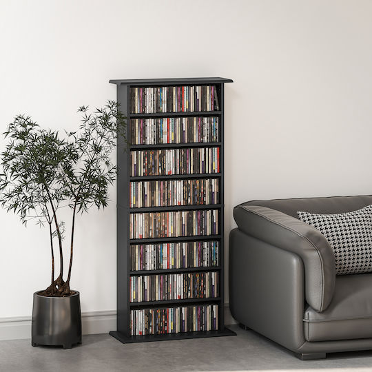 HomCom Επιδαπέδια Θήκη 360 CD 58x24x124.5cm