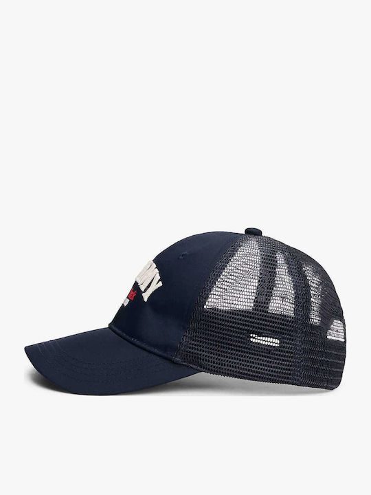 Tommy Hilfiger Mütze Th Varsity Cap Solid Au0au01953-dw6 Dunkelblau Unisex