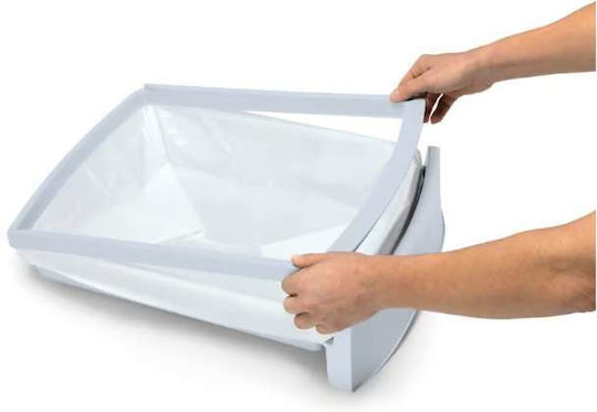 Imac Frida Λεκάνη Γάτας Γκρι Μ40 x Π56 x Υ43.5cm