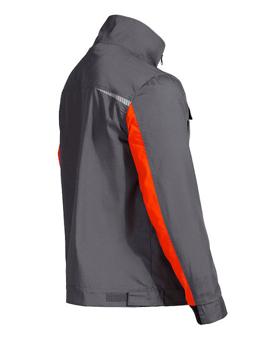 Stenso Prisma Light Stretch Work Jacket Reflective Orange