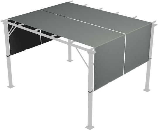 Outsunny Κάλυμμα για Κιόσκι Γκρι 3x3m