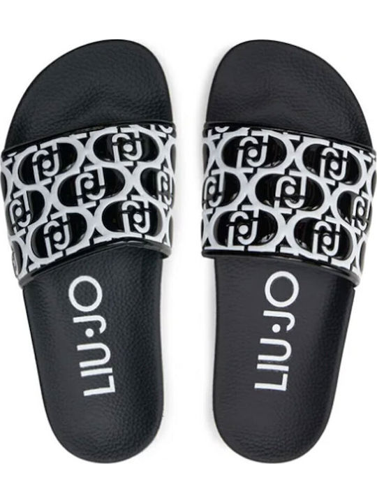 Women's Platform Flip Flops Black