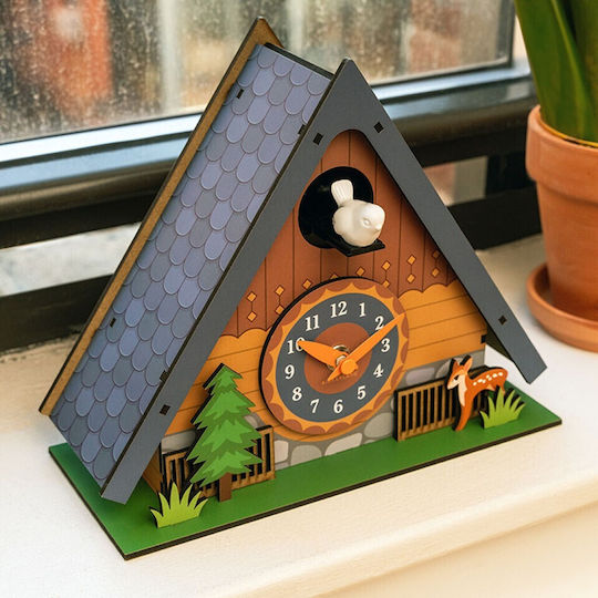 Kikkerland Cuckoo Clock 22 Cm X 18.25 Cm X 9 Cm Gadgets