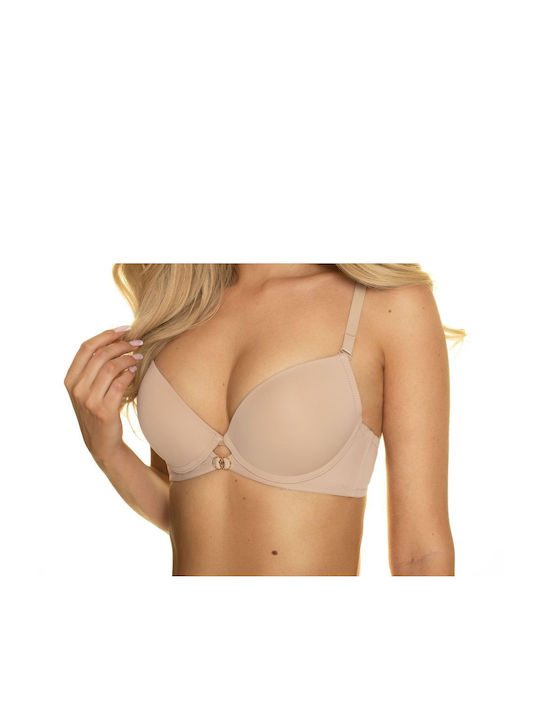 Beige Σουτιέν Liegestütz mit Bügel