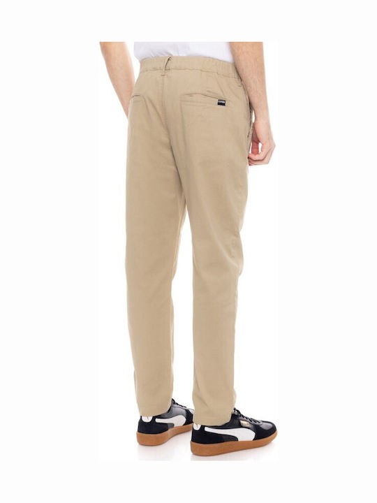 Men's Jeans Pants with Slim Fit Beige