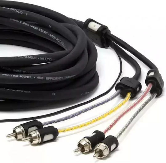 Connection Multicanal Bt4 550 4 Cable 2x RCA male - 2x RCA male 5.5m