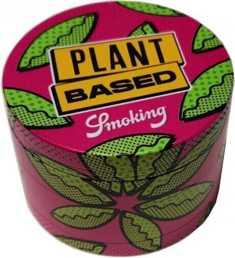 Smoking Xl Plant Based Grinder 63mm 4 Parts 023881