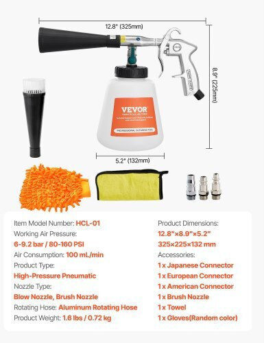 Vevor PJWLQJQPYKLZ1WXPWV0 Air Pistol 1lt