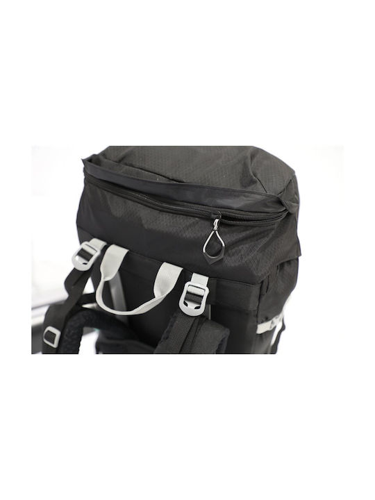 Vango 60:70 S Ορειβατικό Σακίδιο 70lt Αδιάβροχο Μαύρο Expedition