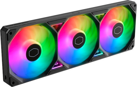 CoolerMaster SickleFlow Edge 360 Case Fan 120mm 2500rpm with ARGB Lighting and 4-Pin PWM Connection