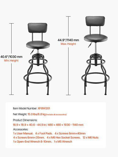 Vevor Work Stool