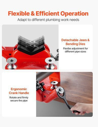 Vevor Fixed Countertop Vise Made of Cast Iron with Maximum Opening 150mm