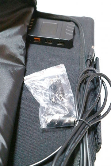 18V Solarpanel 30W Faltbar Tragbar 3 USB-Anschlüsse DC-Ausgang PS-30