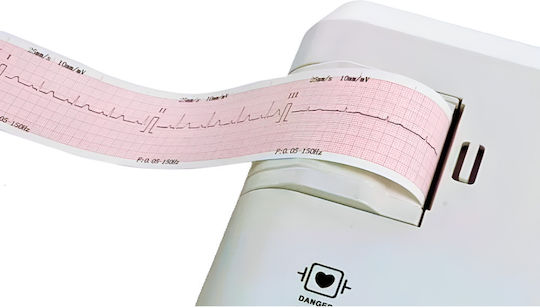 Biocare Ie300a Contec Cardiograph Paper 300g/300gt Comen Roll 80mm X 20m Red