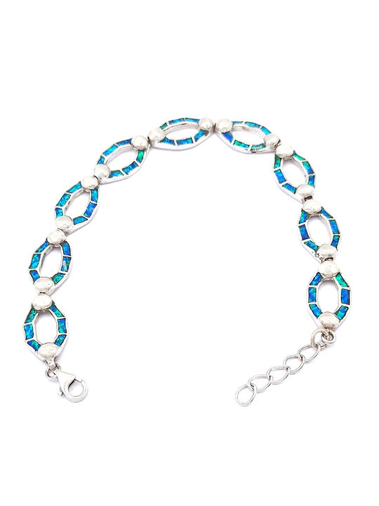 PS Silver Women's Bracelet Chain made of Silver