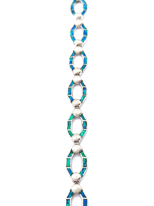 PS Silver Women's Bracelet Chain made of Silver