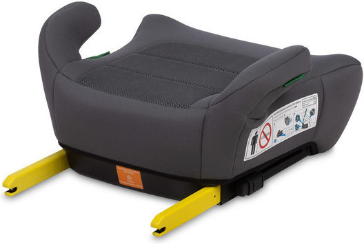 Caretero Jaguar Scaun Auto pentru Copii Scaun de mașină pentru copii i-Size cu Isofix Gri