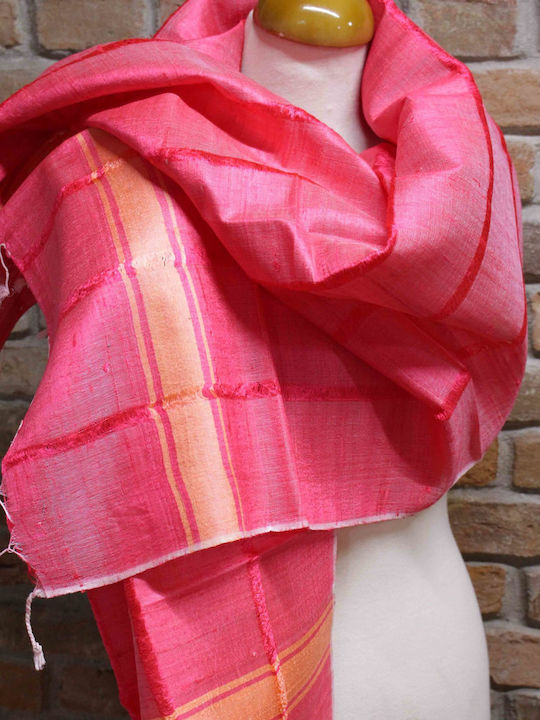 Women's Silk Scarf Orange