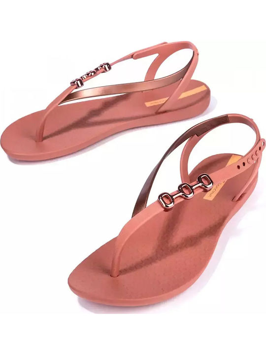 Rio Women's Flat Sandals in Brown Color