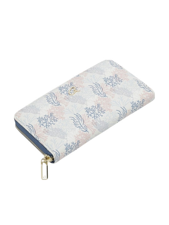 Large Women's Wallet Classic Blue