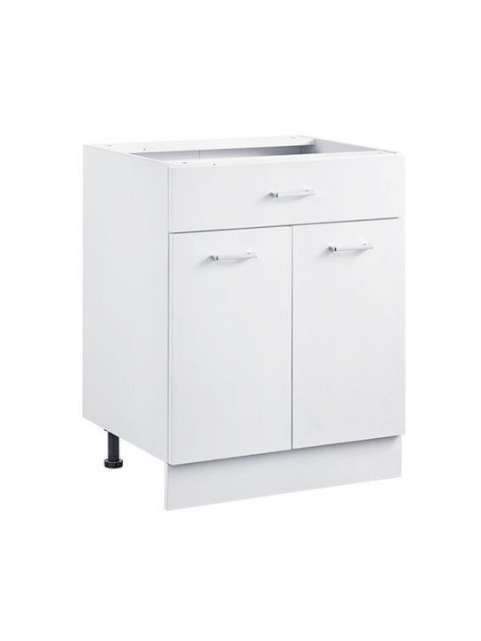 Επιδαπέδιο Ντουλάπι Λευκό 24x48.26x32εκ.