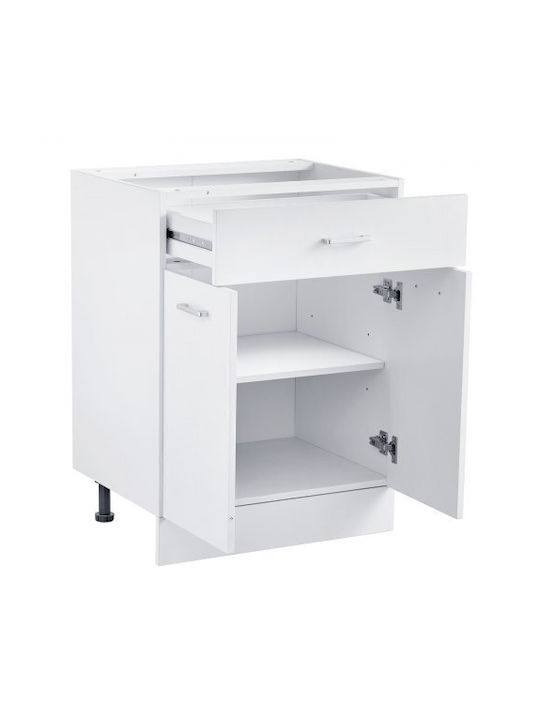 Επιδαπέδιο Ντουλάπι Λευκό 24x48.26x32εκ.