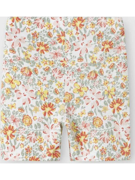Kids Legging Cycling Short Aqua Gray