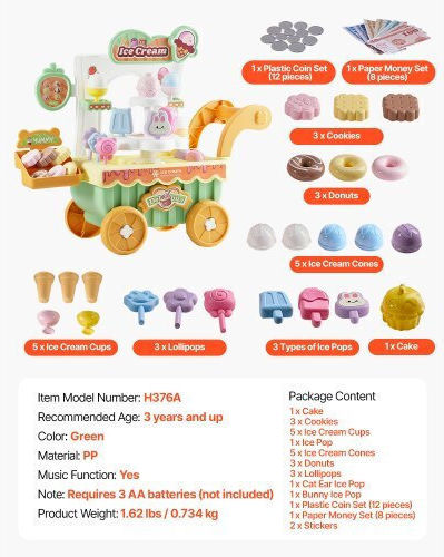 Vevor Kids Shop for 3+ Years