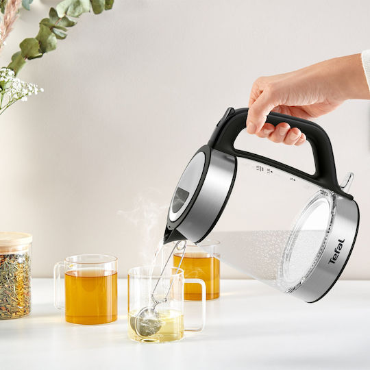 Tefal Wasserkocher 1,7l 2200W Silber Ki605830