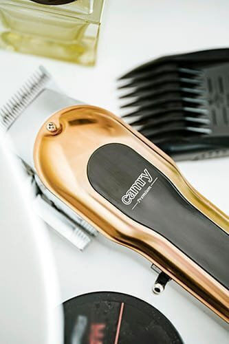 Camry Rechargeable Hair Clipper Gold CR2844