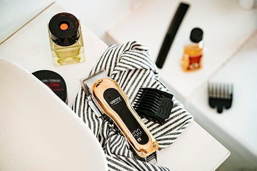Camry Rechargeable Hair Clipper Gold CR2844