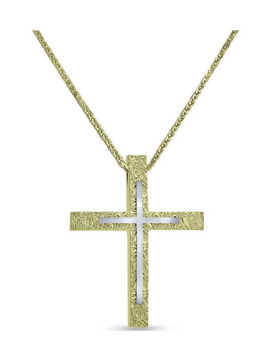 CHrysolithos Men's Gold Cross 14K