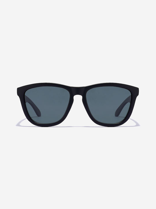 Hawkers Unisex Sunglasses with Black Frame and Black Polarized Lens