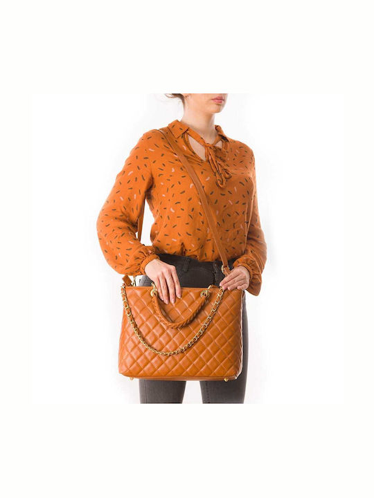Leder Damenberufstasche Braun