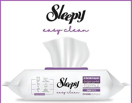 Sleepy Easy Clean Reinigungstücher Orchideenduft 100 Stück