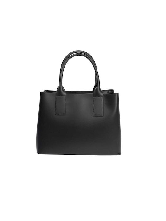 De piele Geantă profesională de damă Negru