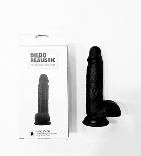 Neuer Stallion Realistischer Flüssigsilikon-Dildo 20cm Schwarz